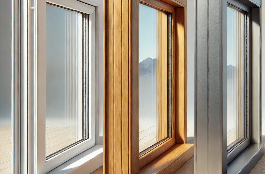 Serramenti in PVC, legno o alluminio? Guida alla scelta del materiale ideale
