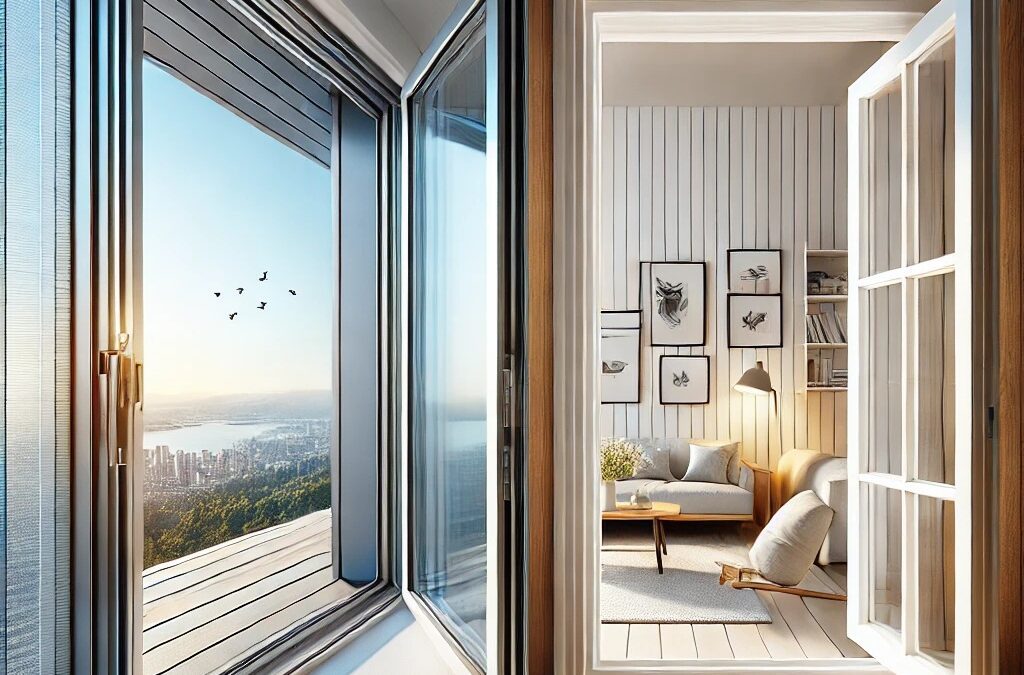 Infissi scorrevoli vs a battente: quale scegliere e perché?